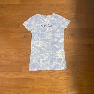 It’s a tie dye shirt